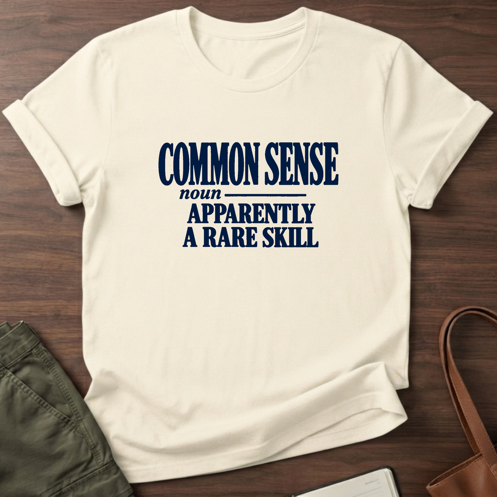 Common Sense T-Shirt in Natural