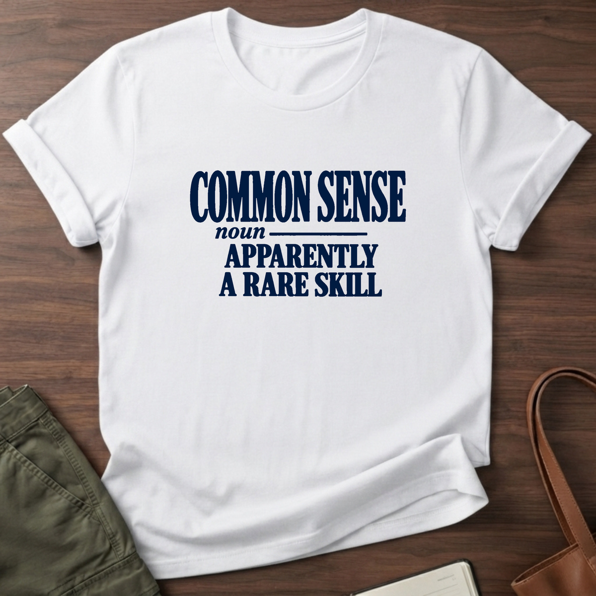 Common Sense T-Shirt in White