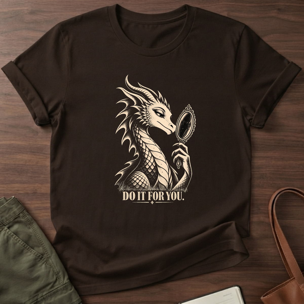 Do It For You T-Shirt Dark Chocolate