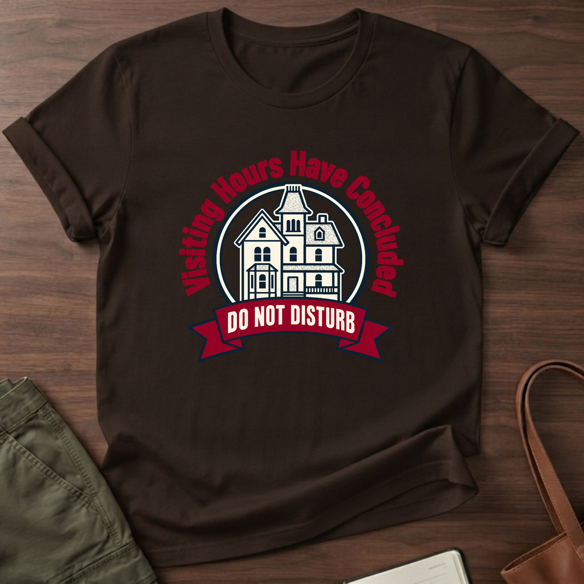 Do Not Disturb T-Shirt - Dark Chocolate
