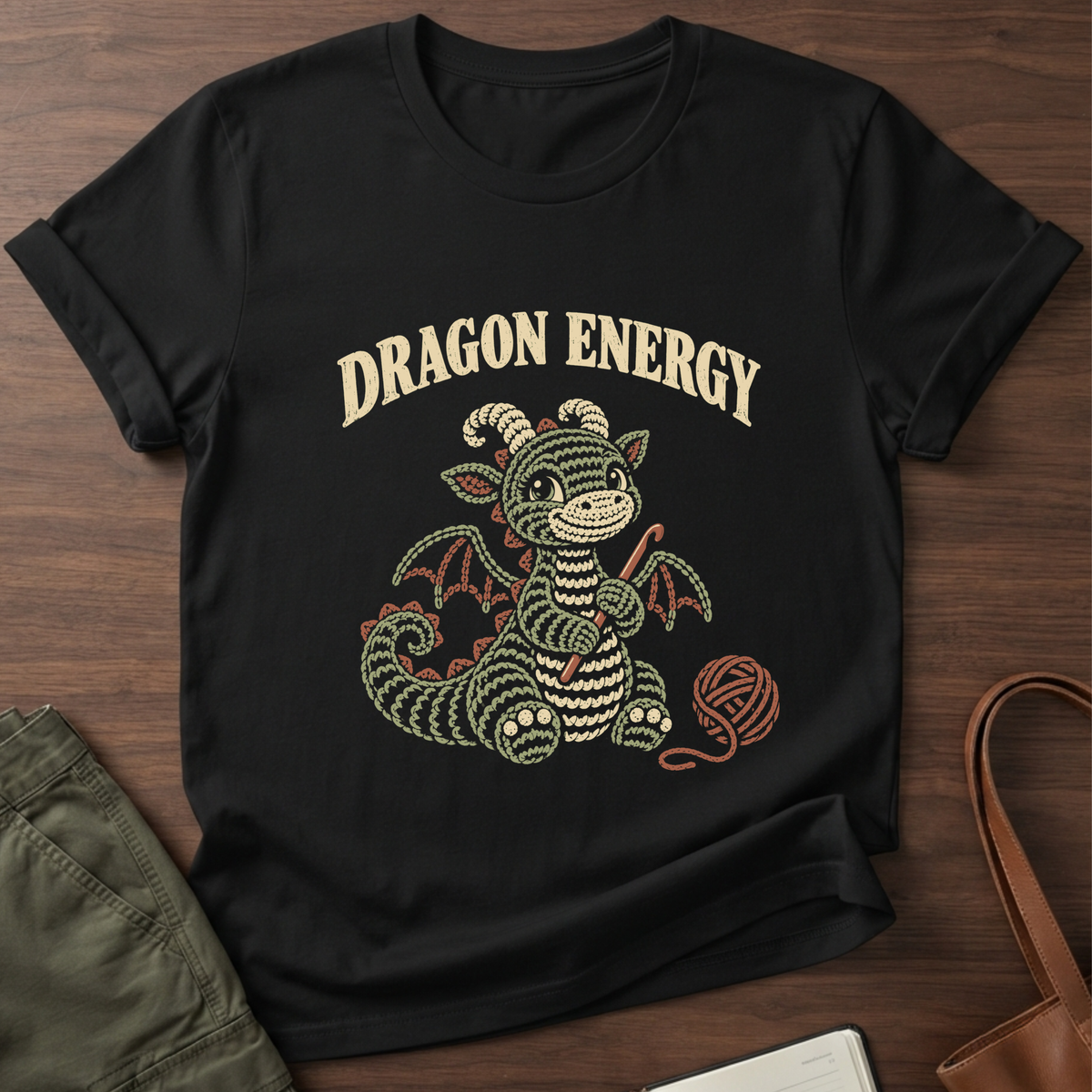 Dragon Energy T-Shirt - Black
