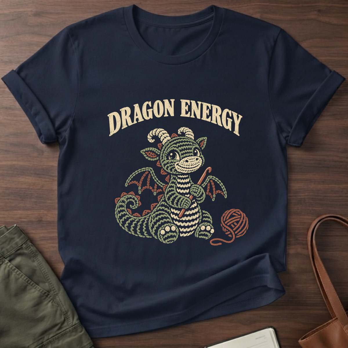 Dragon Energy T-Shirt - Navy