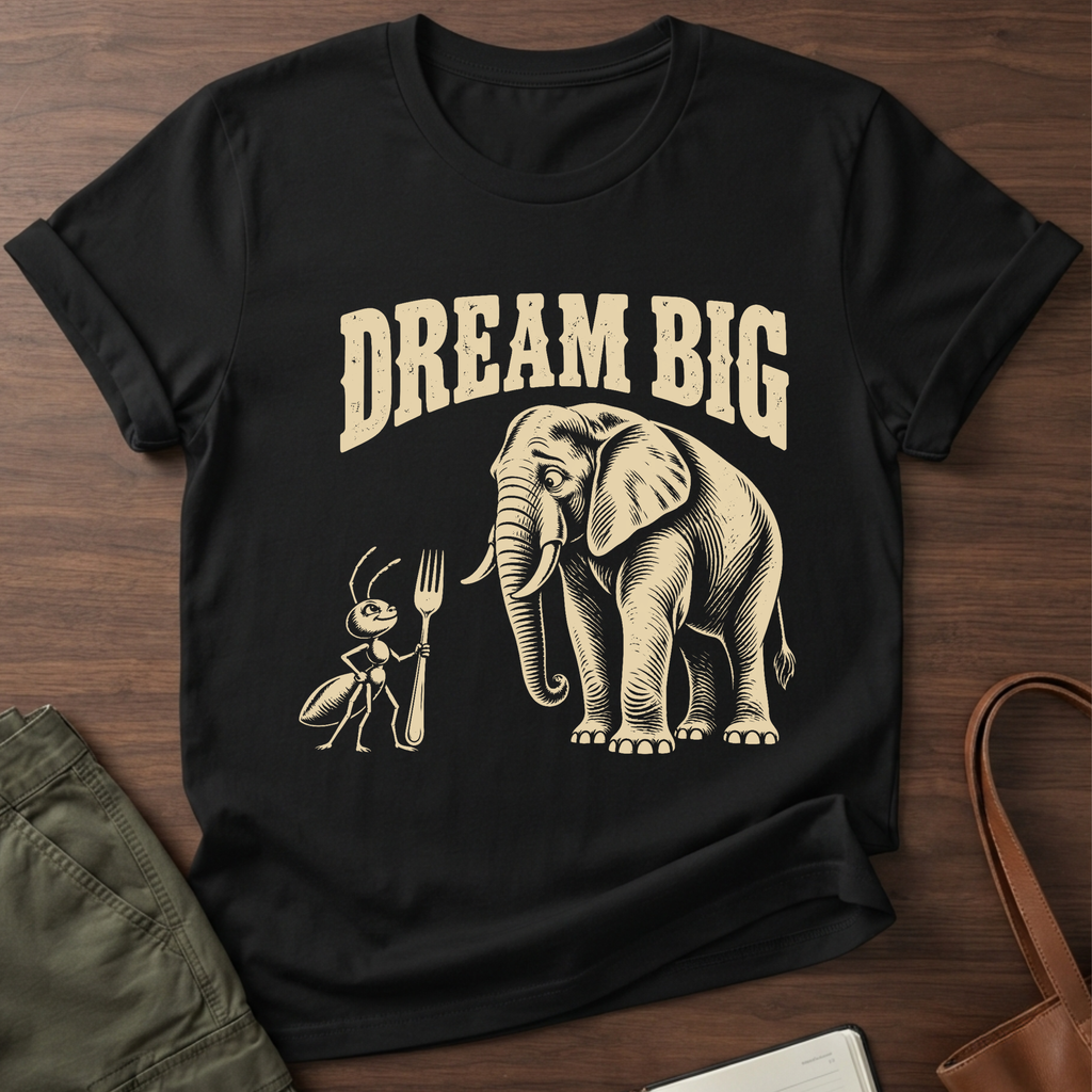 Dream Big T-Shirt - Black