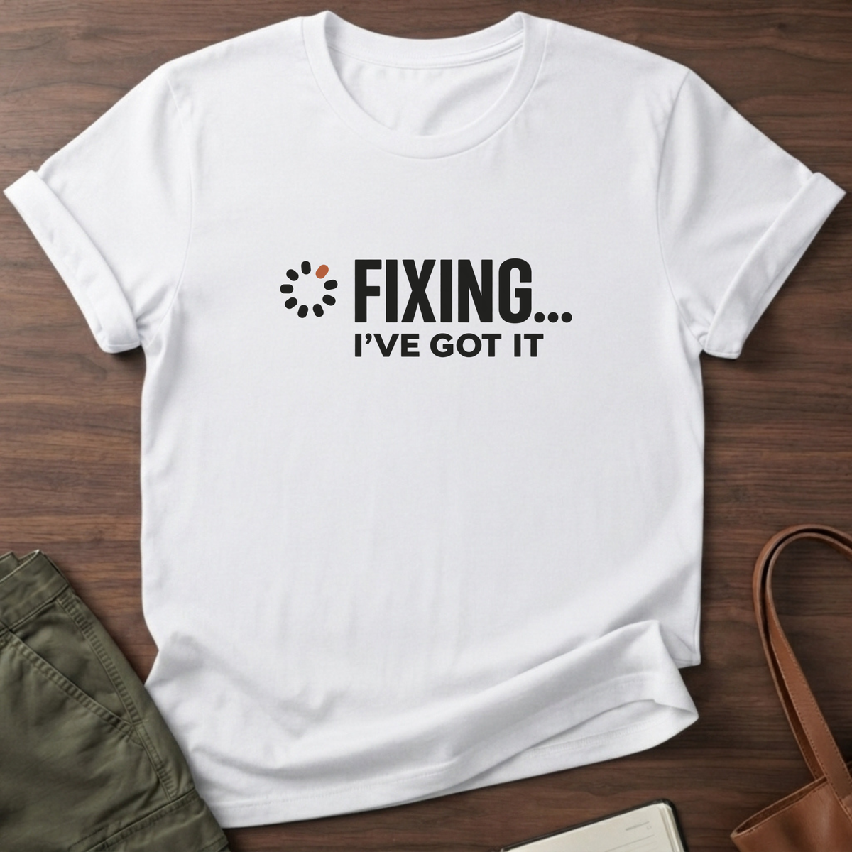 Fix-It Mode T-Shirt in White