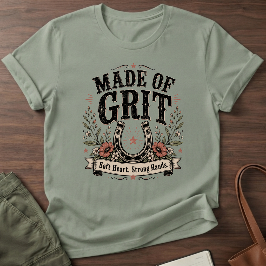 Made of Grit T-Shirt - Sage
