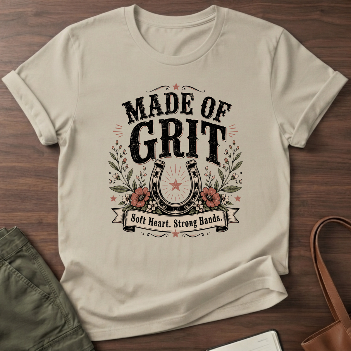 Made of Grit T-Shirt - Sand