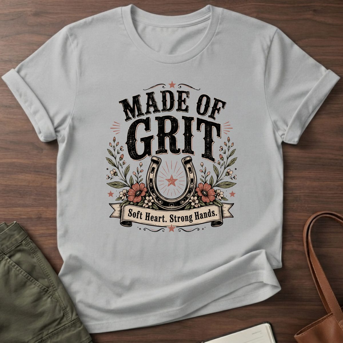 Made of Grit T-Shirt - Sport Grey