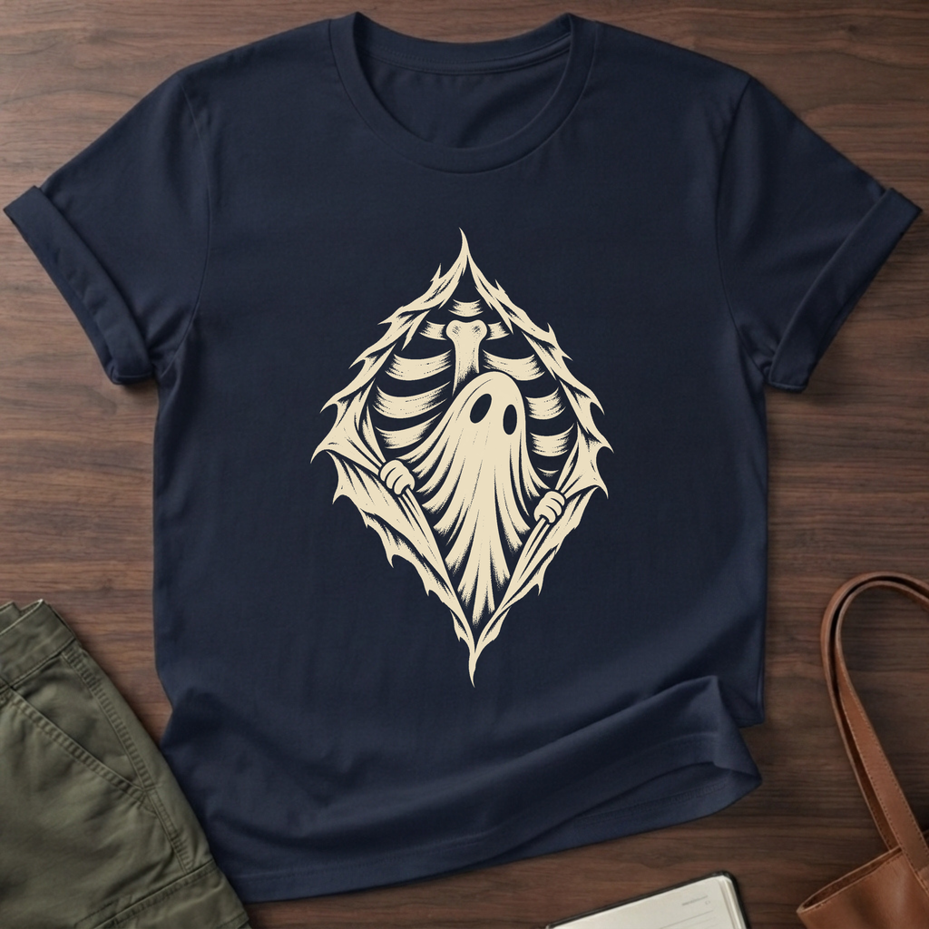 Ghost Within T-Shirt in Navy