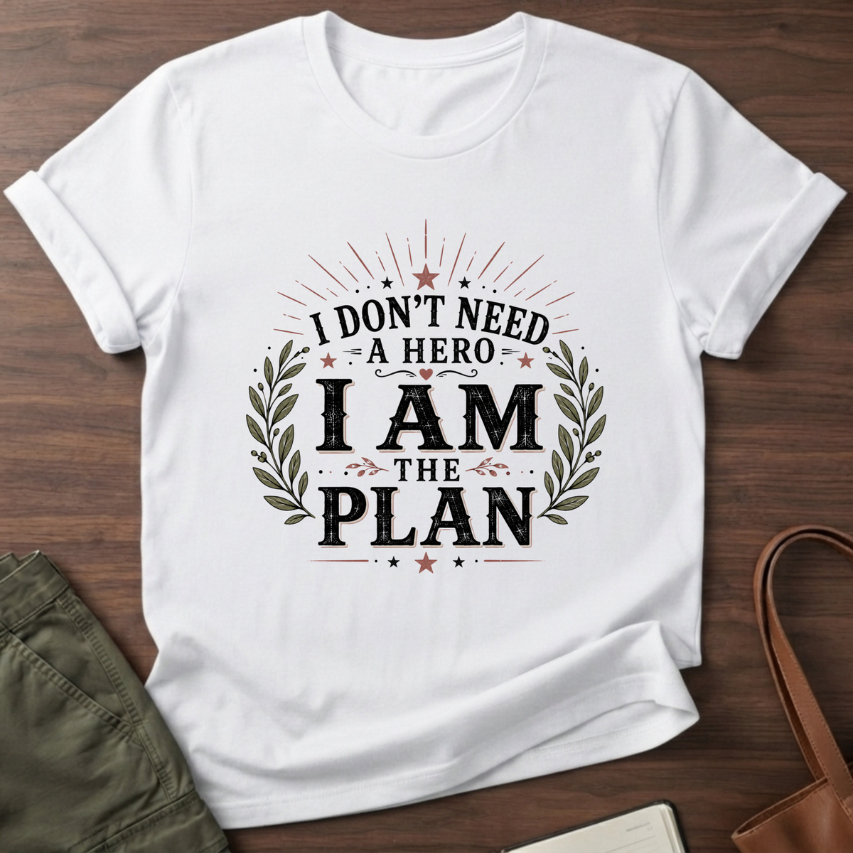 I Am The Plan T-Shirt - White