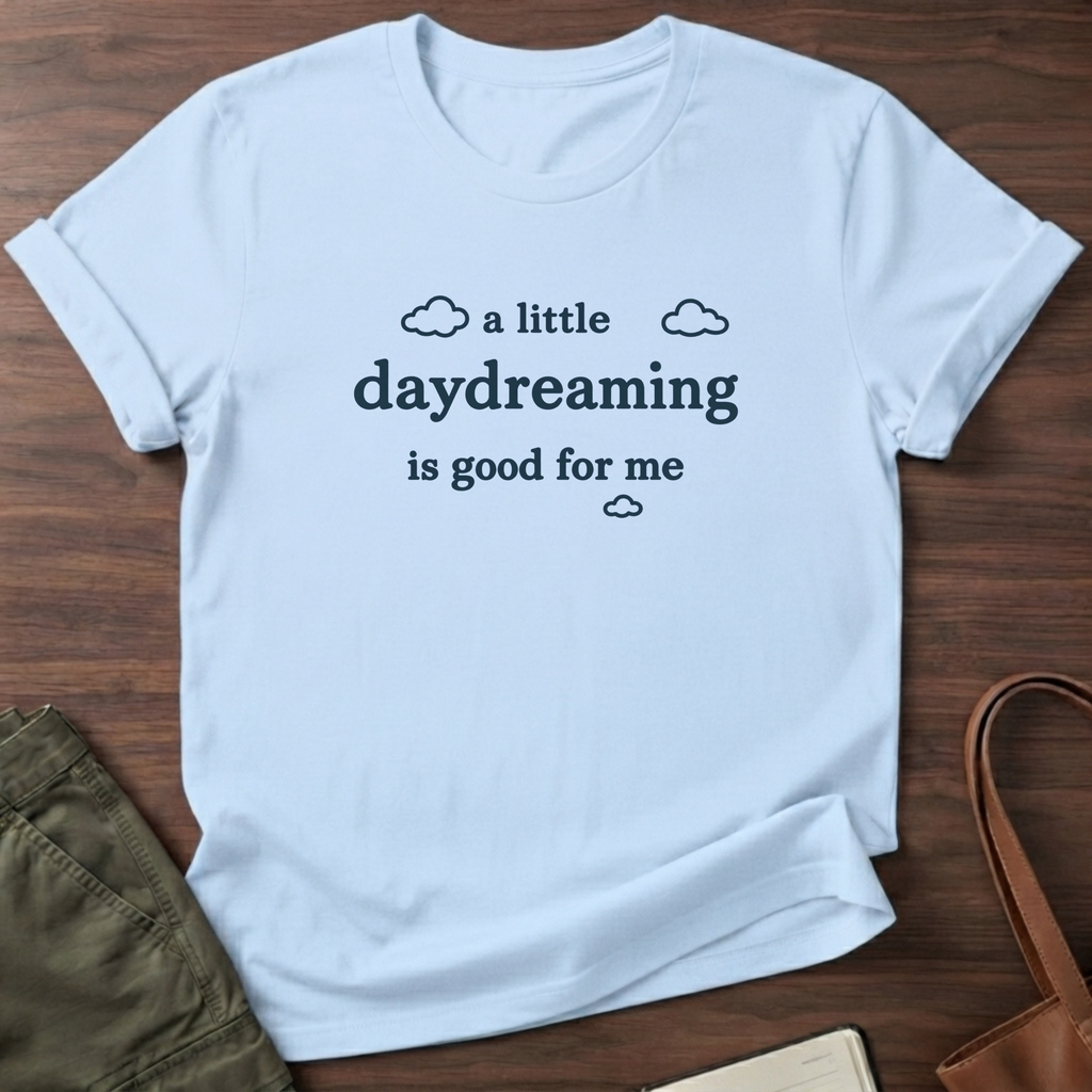 Little Daydreaming T-Shirt in Light Blue