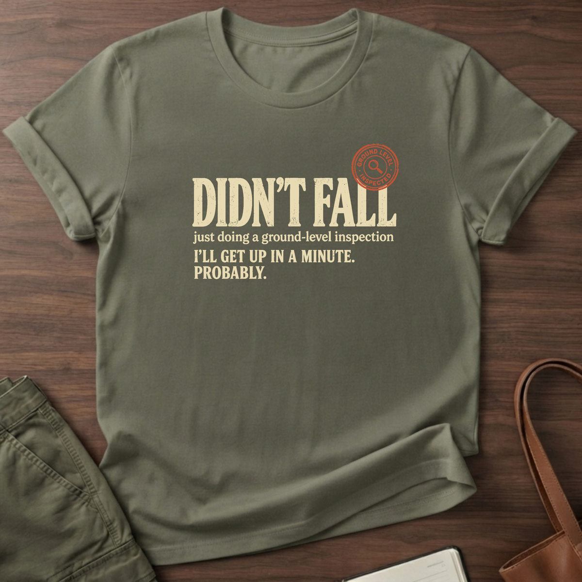 Ground-Level Inspection Military Green