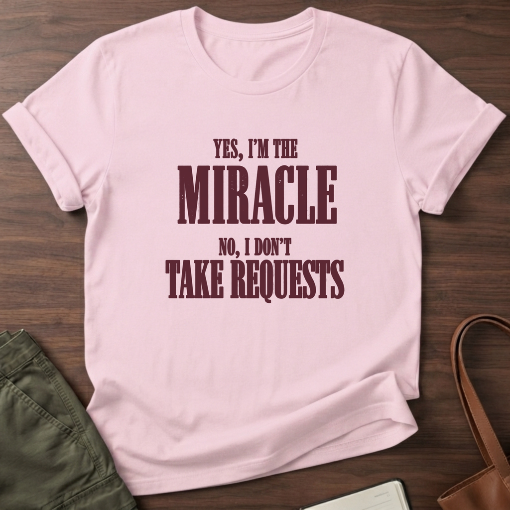 Miracle T-Shirt in Light Pink