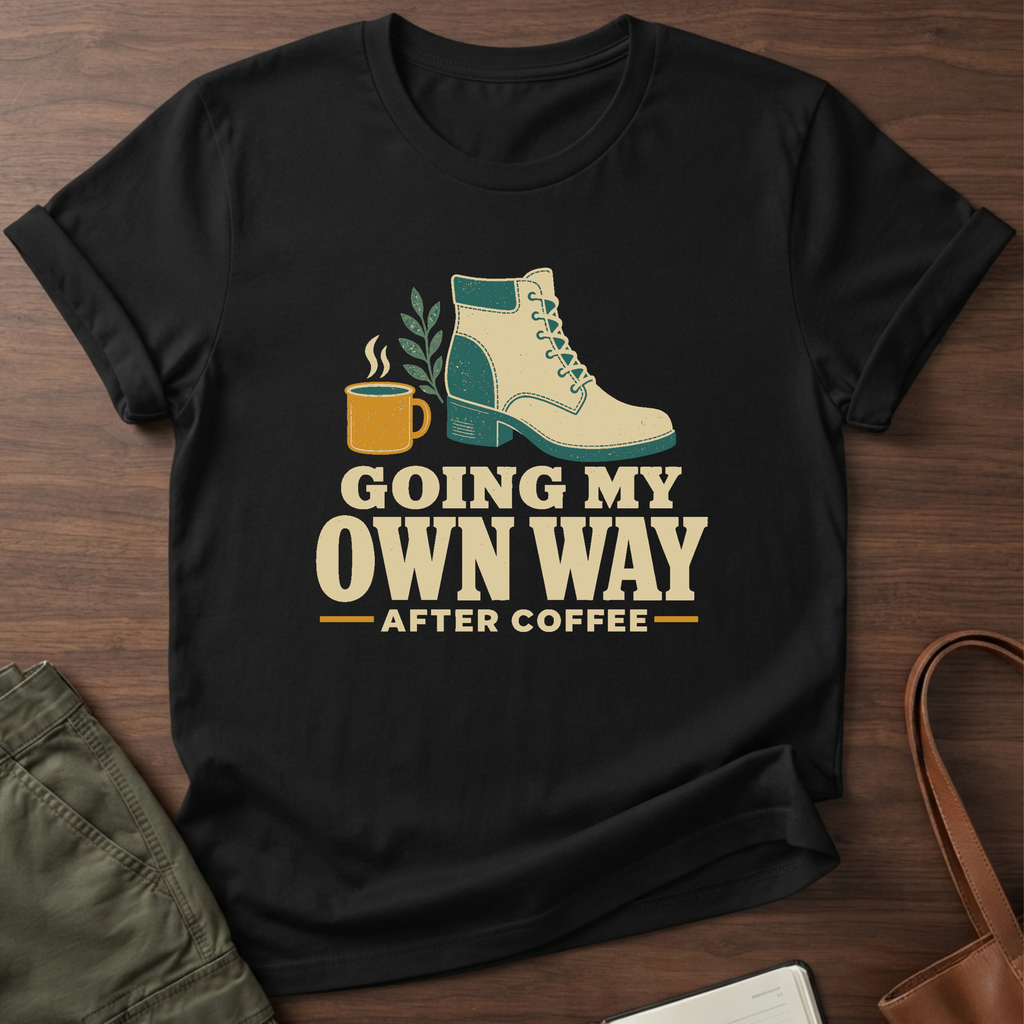 My Own Way T-Shirt in Black