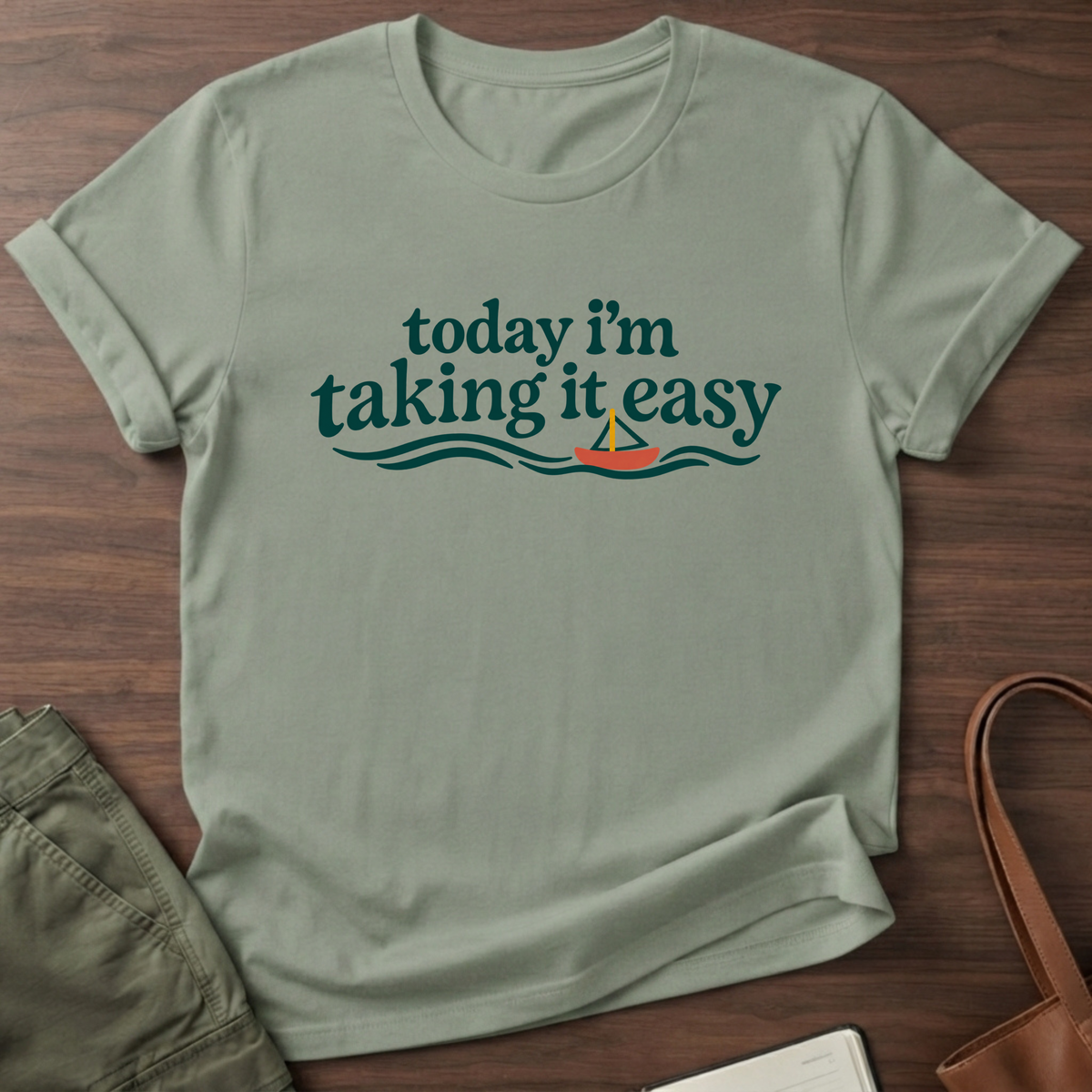 Nice Easy T-Shirt in Sage