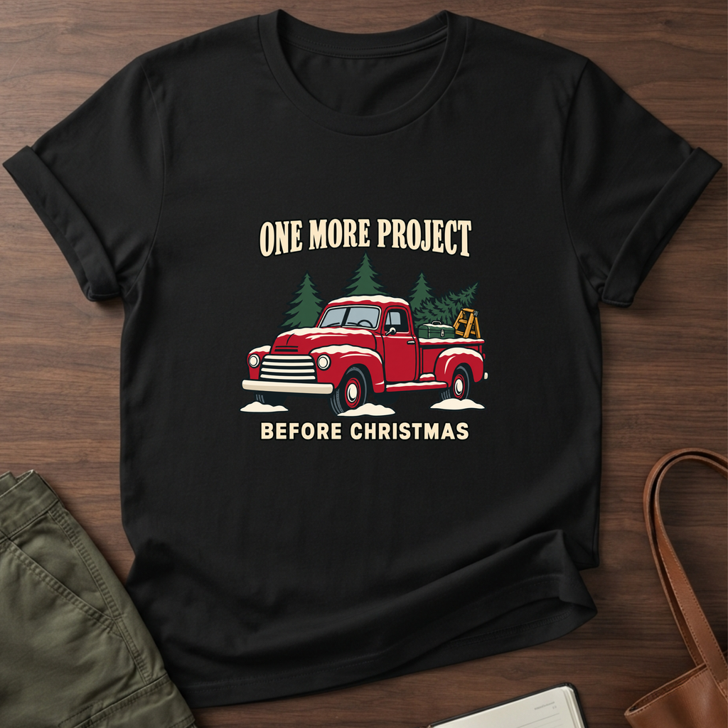 One More Project T-Shirt in Black