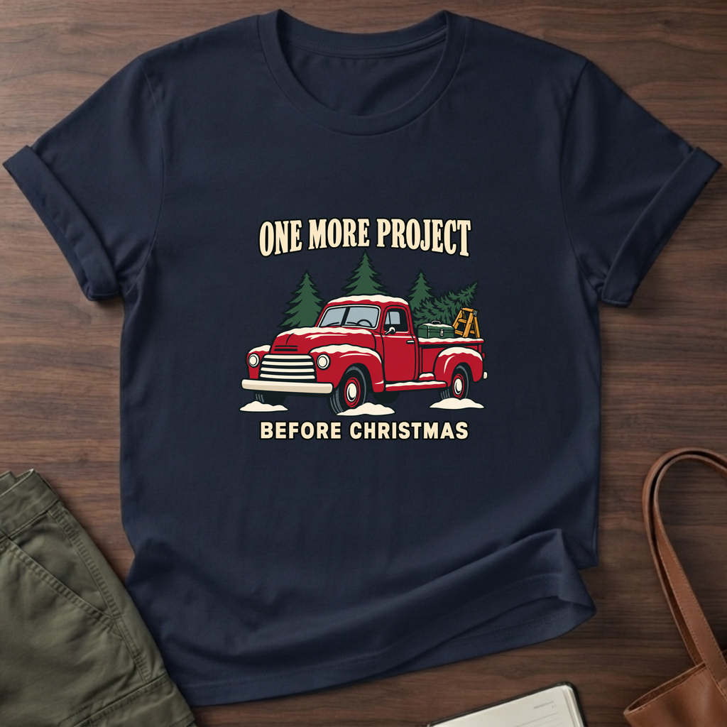 One More Project T-Shirt in Navy