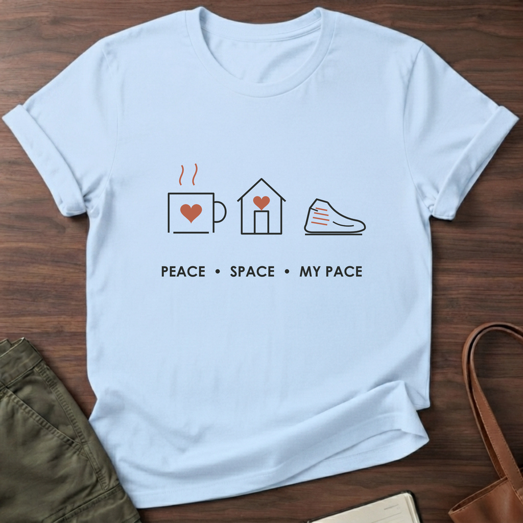 Own Pace T-Shirt - Light Blue