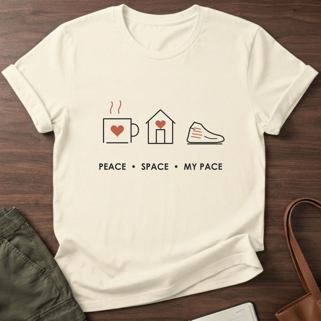 Own Pace T-Shirt - Natural