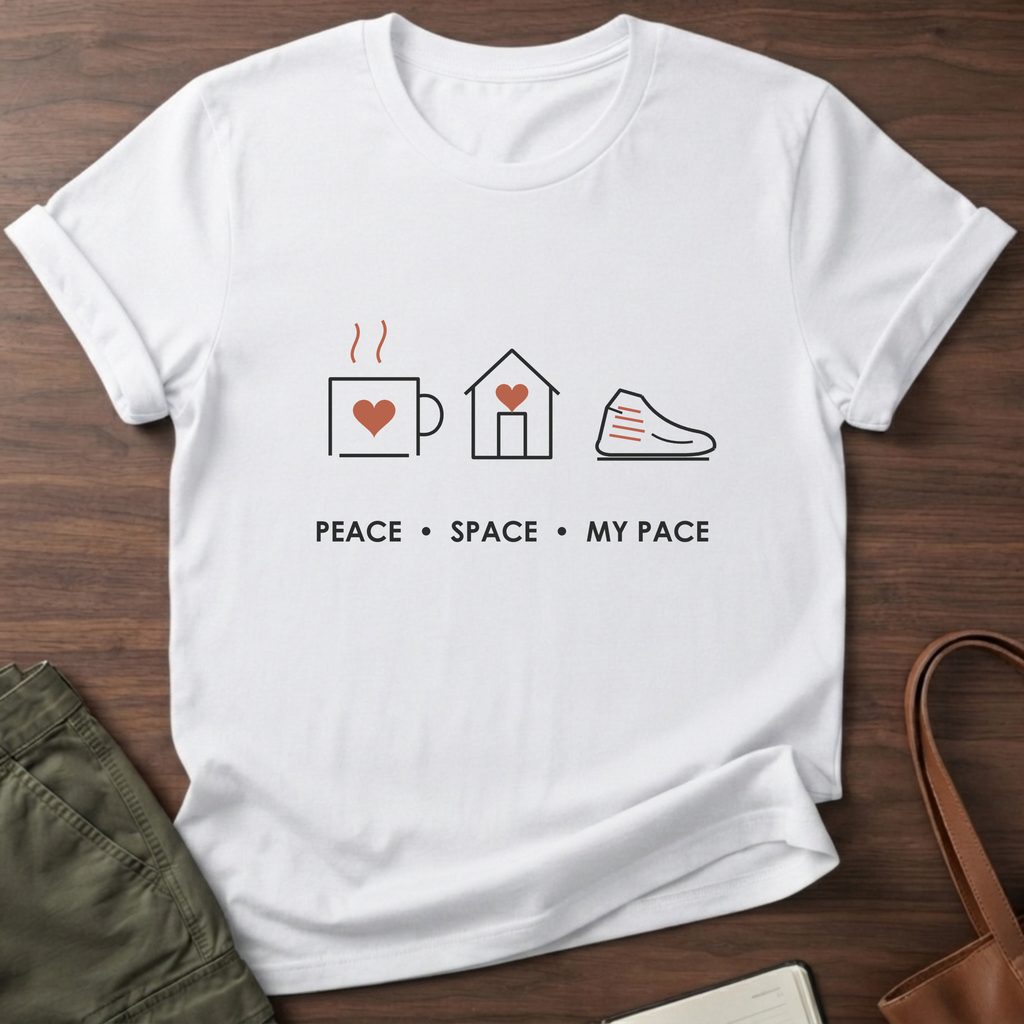 Own Pace T-Shirt - White