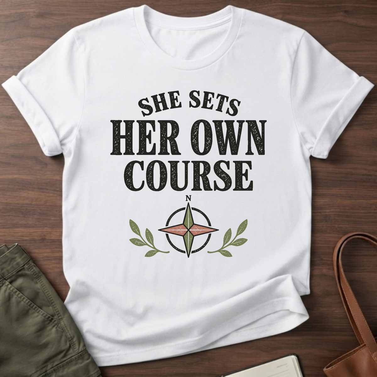 Own Course T-Shirt in White