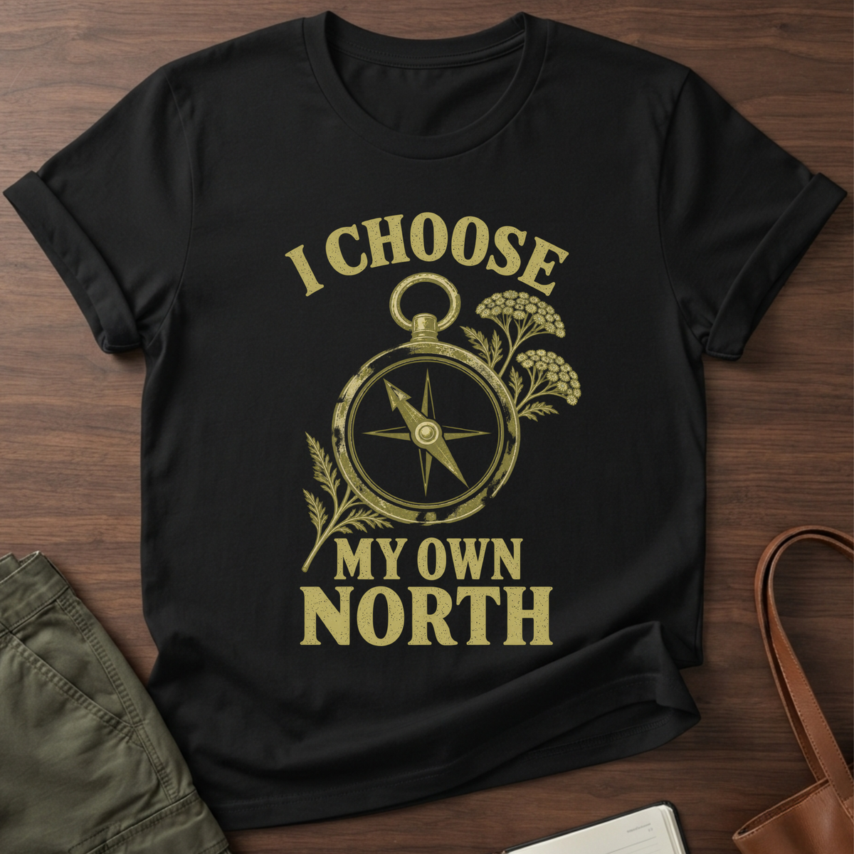 Own North T-Shirt in Black
