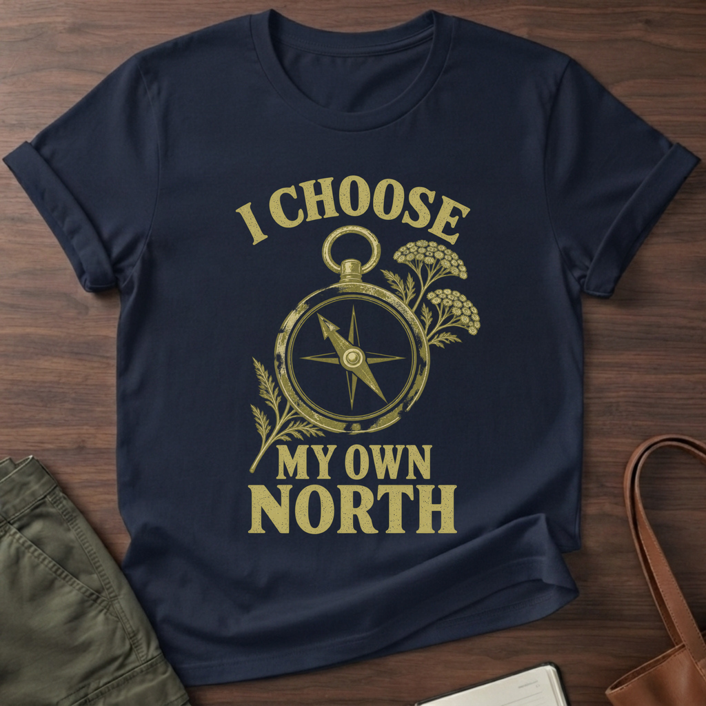 Own North T-Shirt in Navy