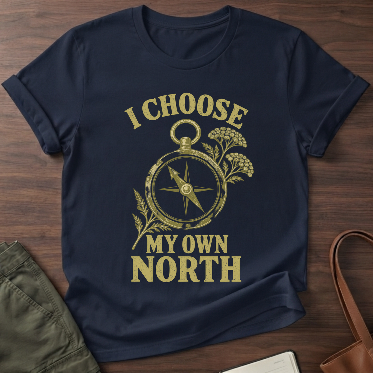 Own North T-Shirt in Navy