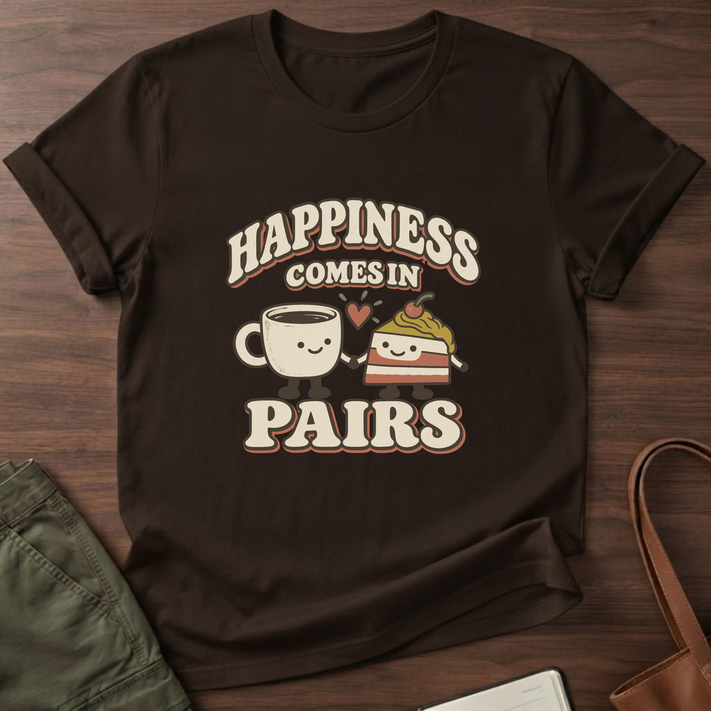 Perfect Pair T-Shirt in Dark Chocolate