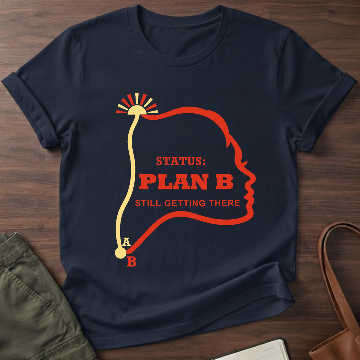Plan B T-Shirt - Navy