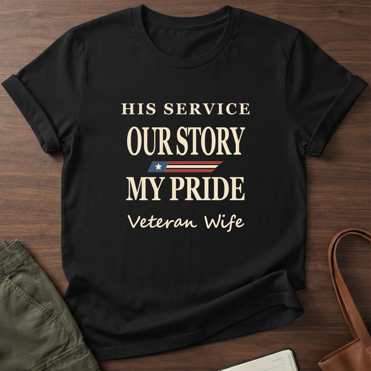 Shared Pride T-Shirt in Black