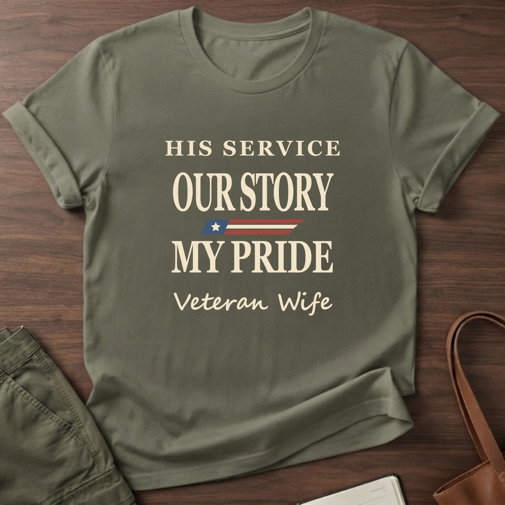 Shared Pride T-Shirt in Military Green