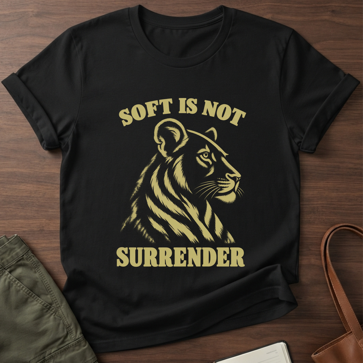 Soft Strength T-Shirt in Black