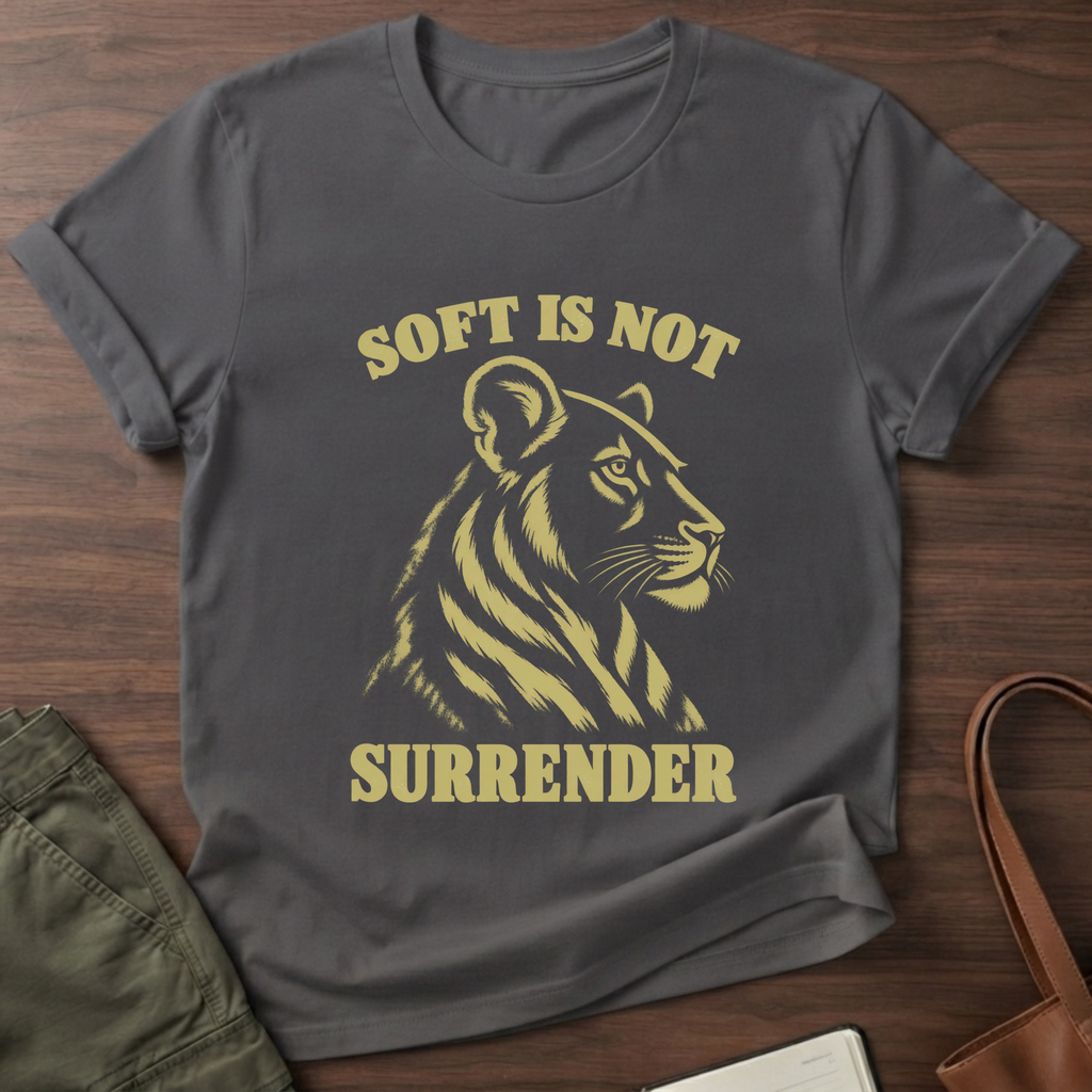 Soft Strength T-Shirt in Charcoal