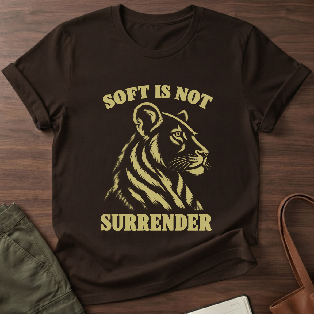 Soft Strength T-Shirt in Dark Chocolate