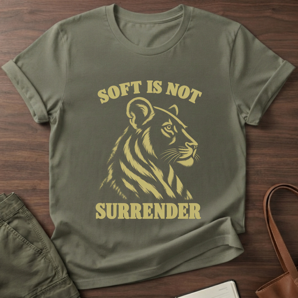 Soft Strength T-Shirt in Military Green