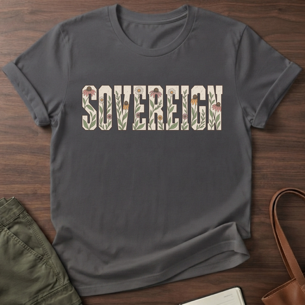 Sovereign T-Shirt in Charcoal