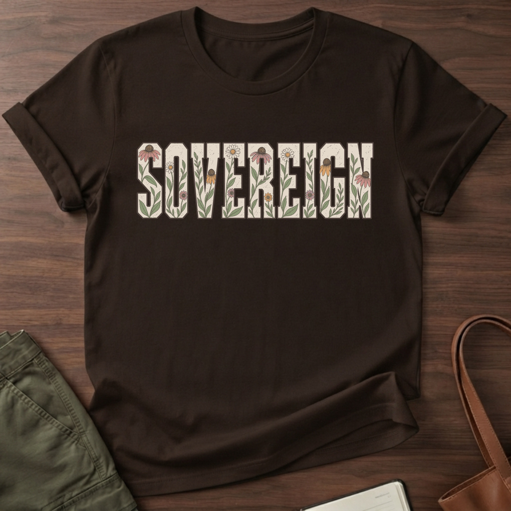 Sovereign T-Shirt in Dark Chocolate