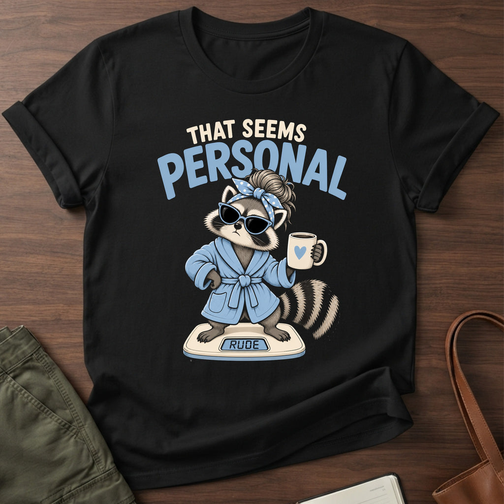 Seems Personal T-Shirt - Black