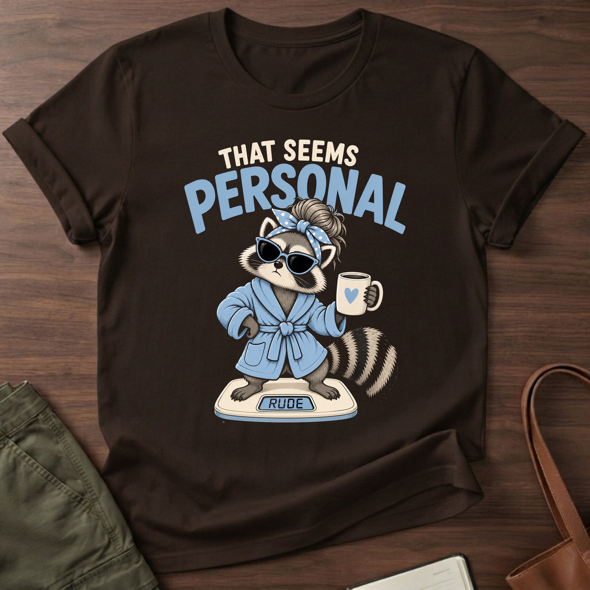 Seems Personal T-Shirt - Dark Chocolate