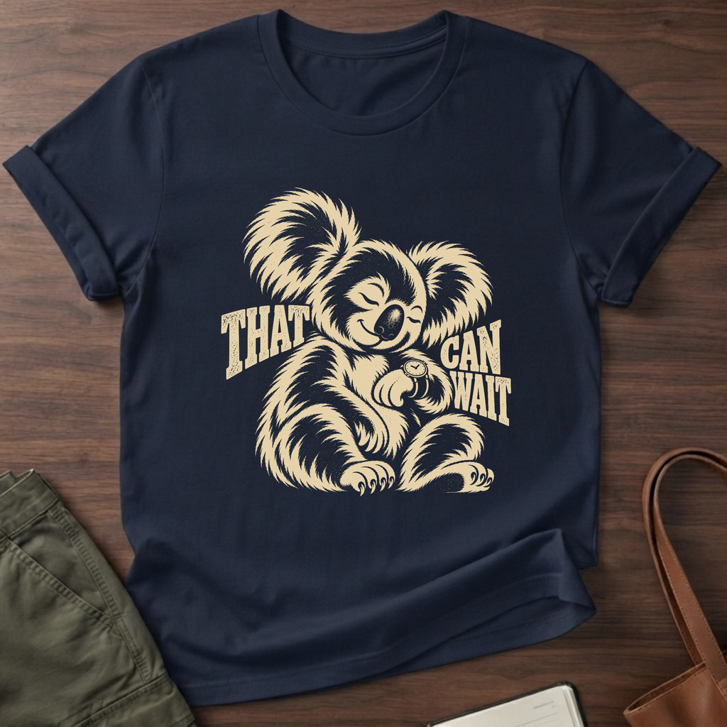 That Can Wait T-Shirt - Navy