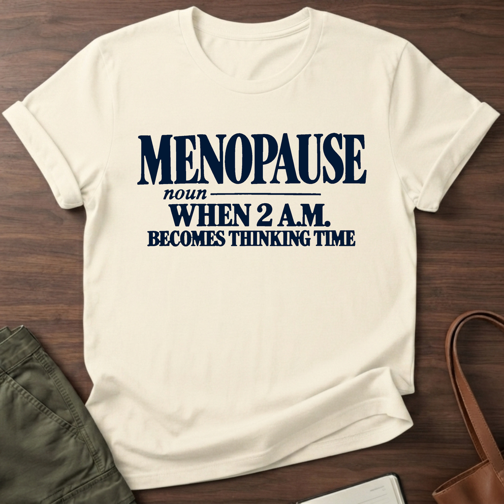 Thinking Time T-Shirt in Natural