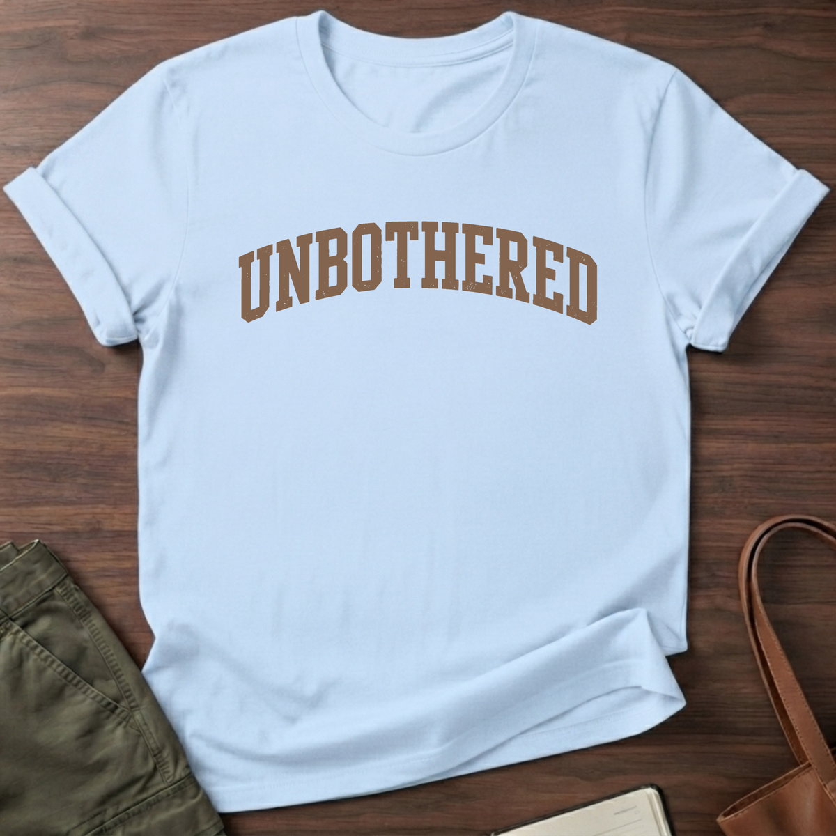 Unbothered T-Shirt - Light Blue