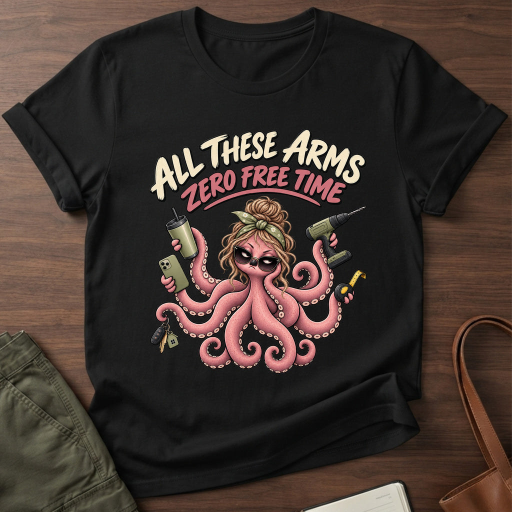 Zero Free Time T-Shirt - Black